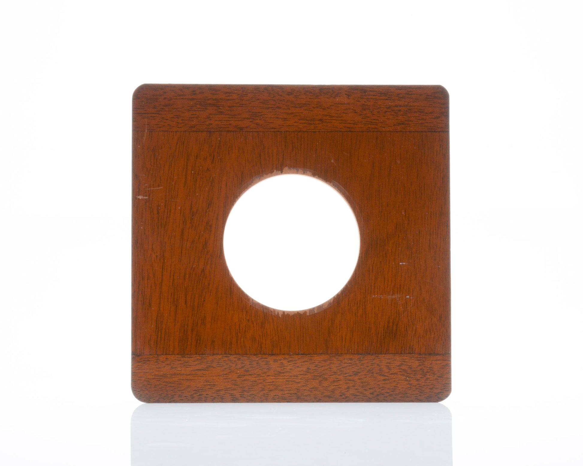 Deardorff 6 x 6" Wooden Lens Board  8 x 10 View Camera Copal No. 3