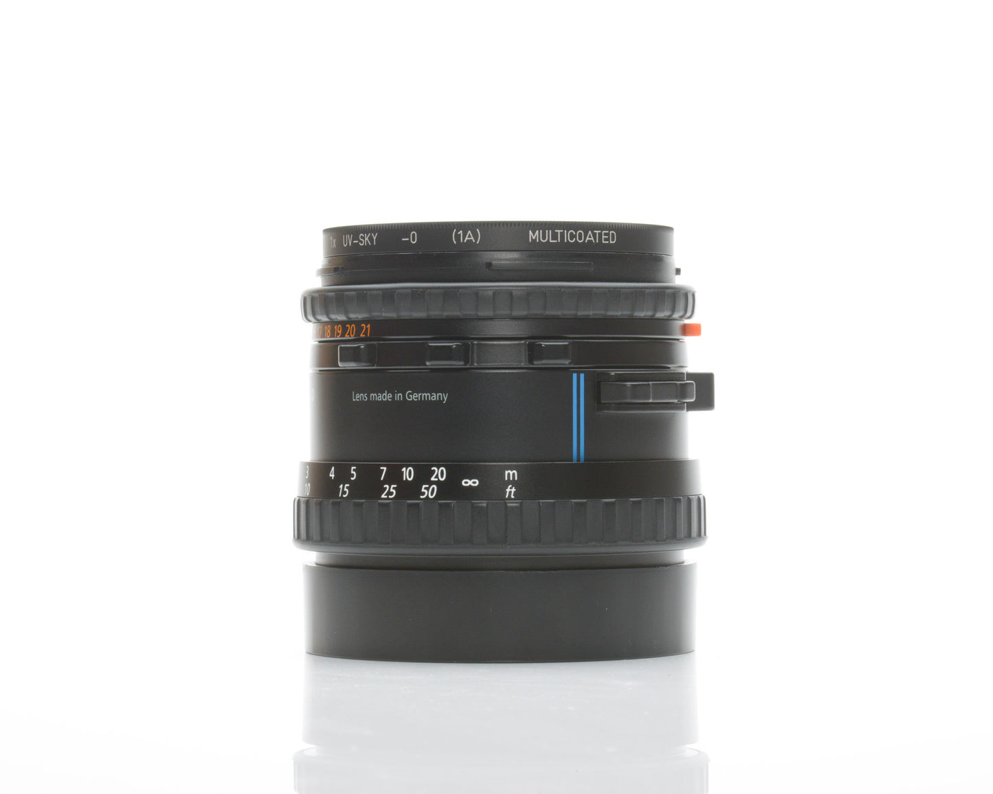 Hasselblad 80mm CFe Lens 20034 with Lens Hood and UV Filter