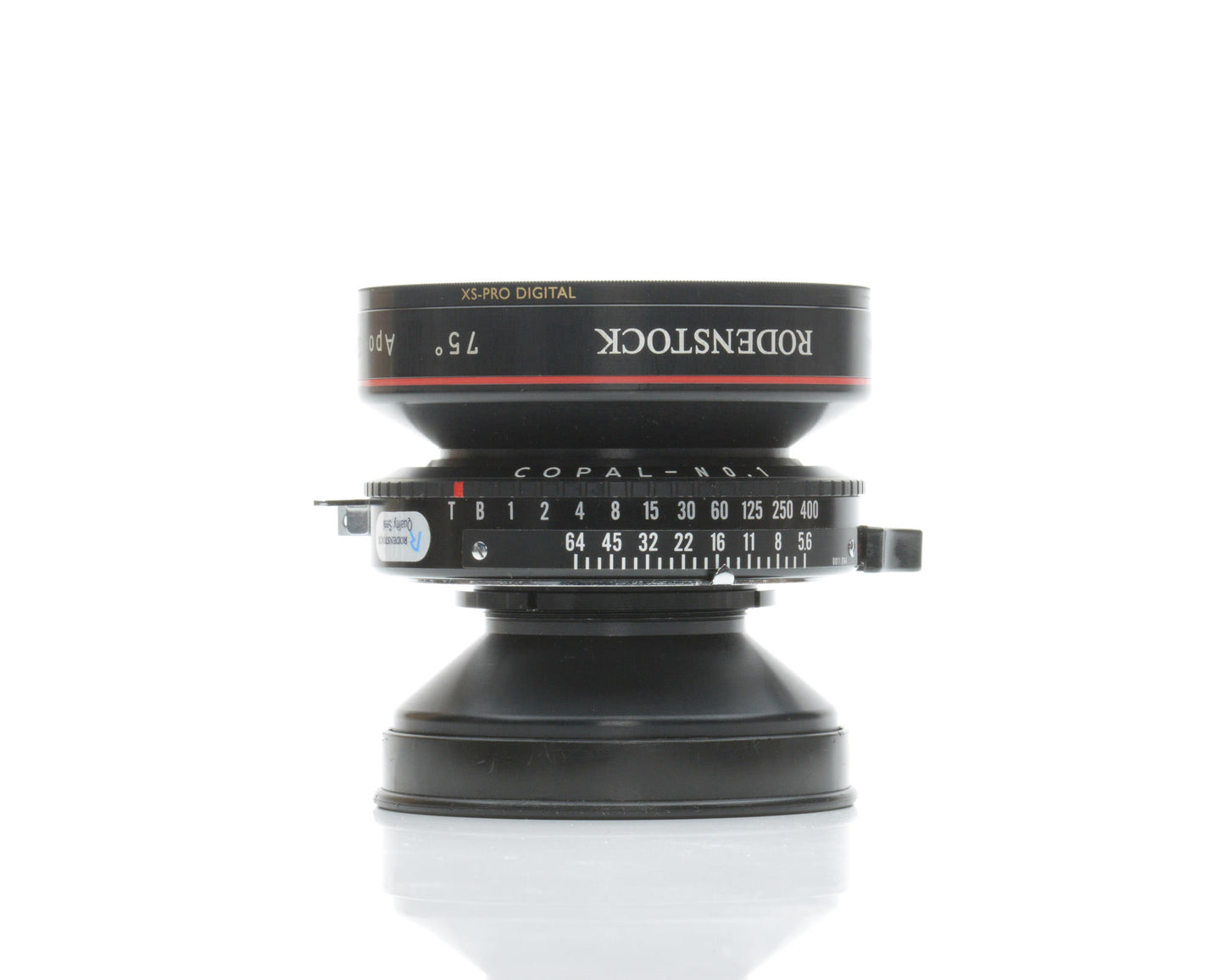 Rodenstock 210mm f5.6 APO-Sironar-S Lens with Copal No. 1 Shutter