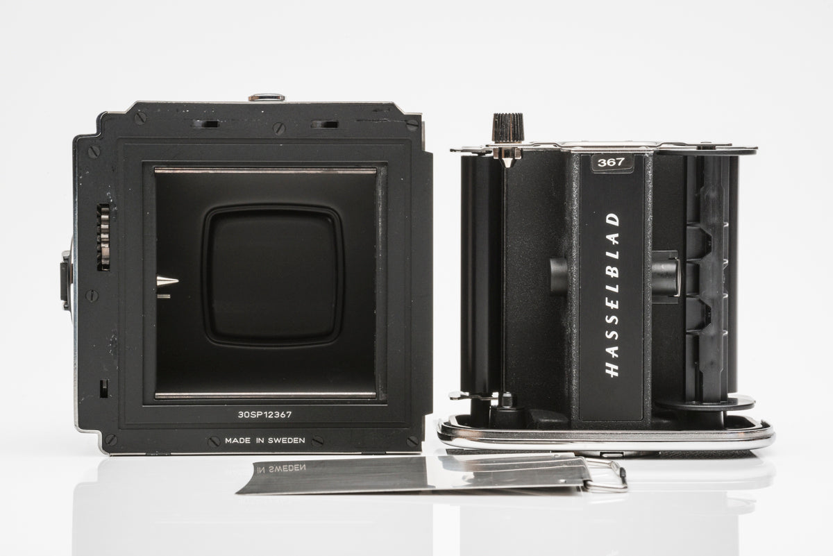 Hasselblad A12 Chrome Film Back 120 with Matching Insert 30212