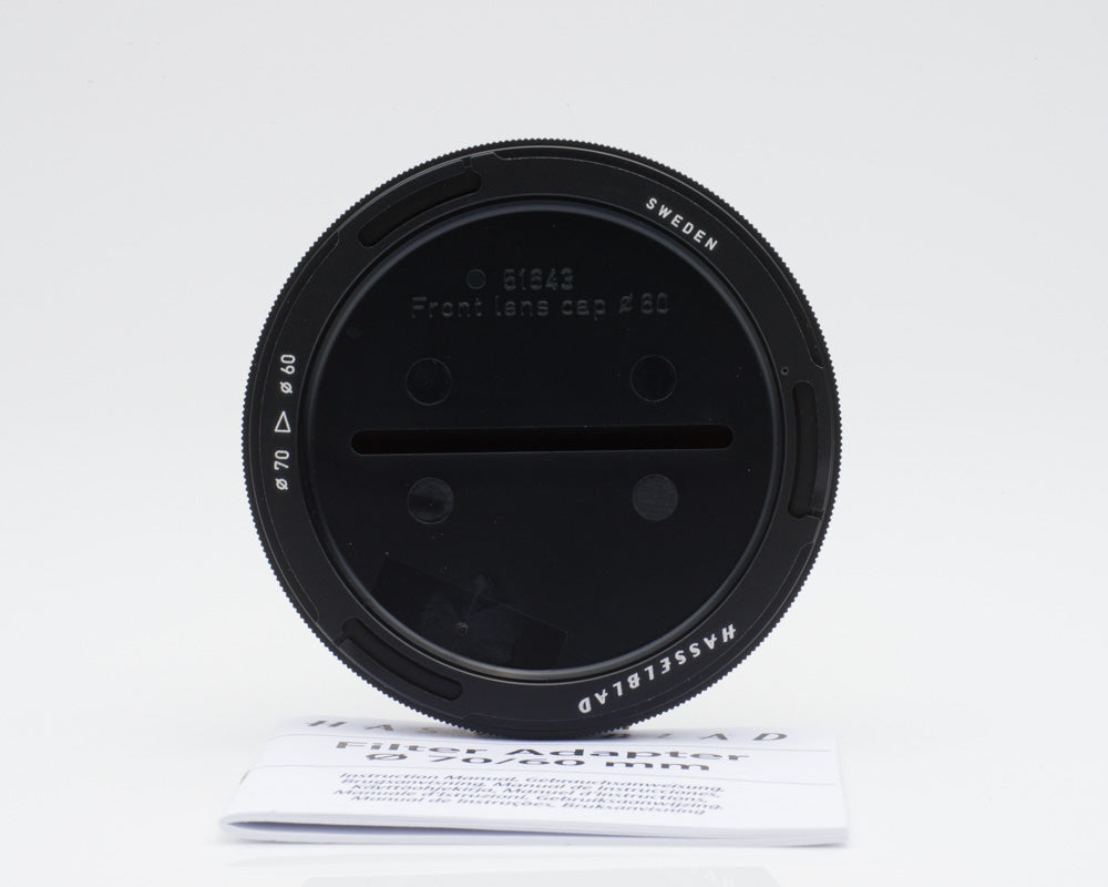Hasselblad Bay 70 to Bay 60 Step Down Filter Adapter with Cap 40775 51643