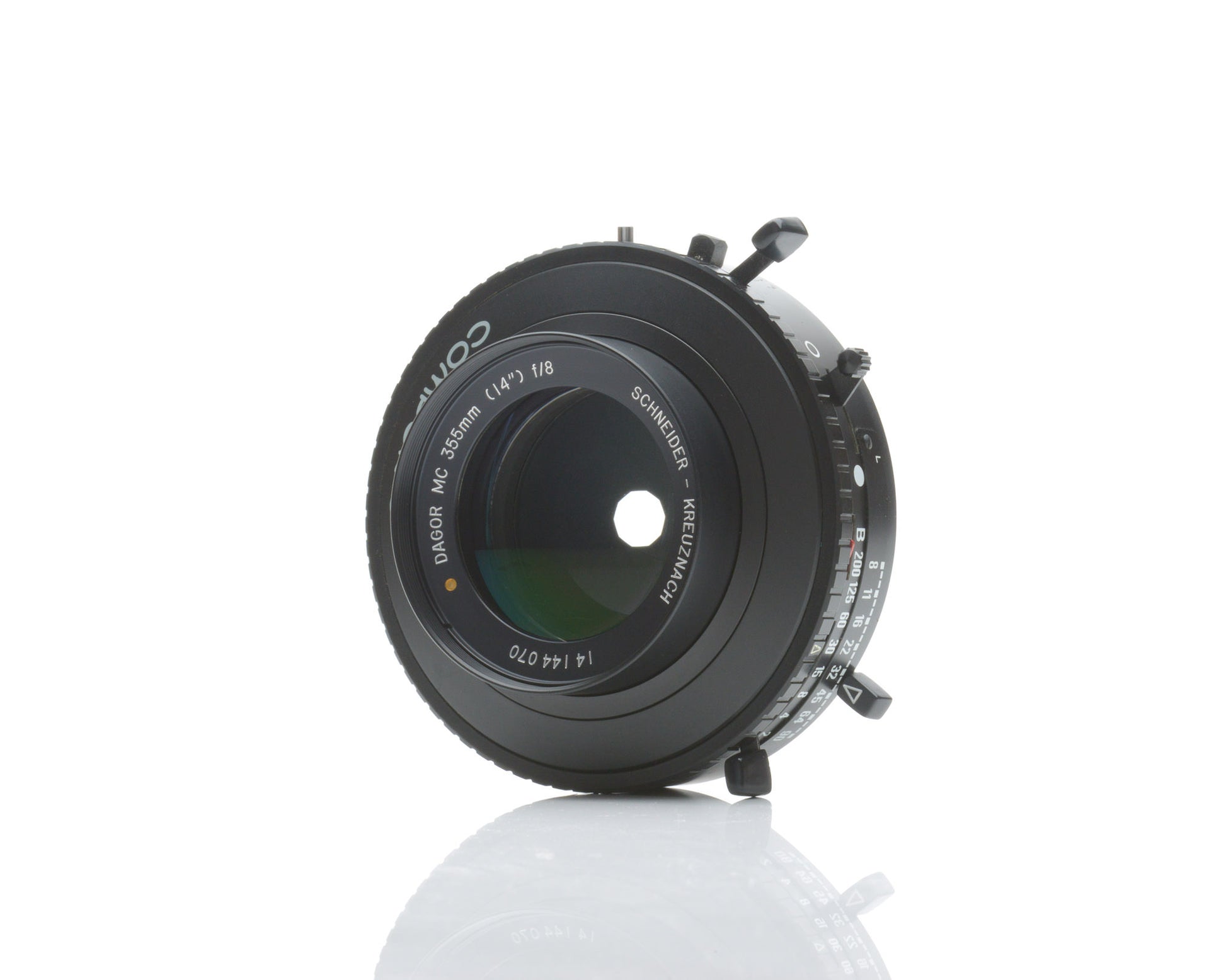 Dagor MC 355mm 14" F/8 Schneider Kreuznach Gold Dot Compur 3