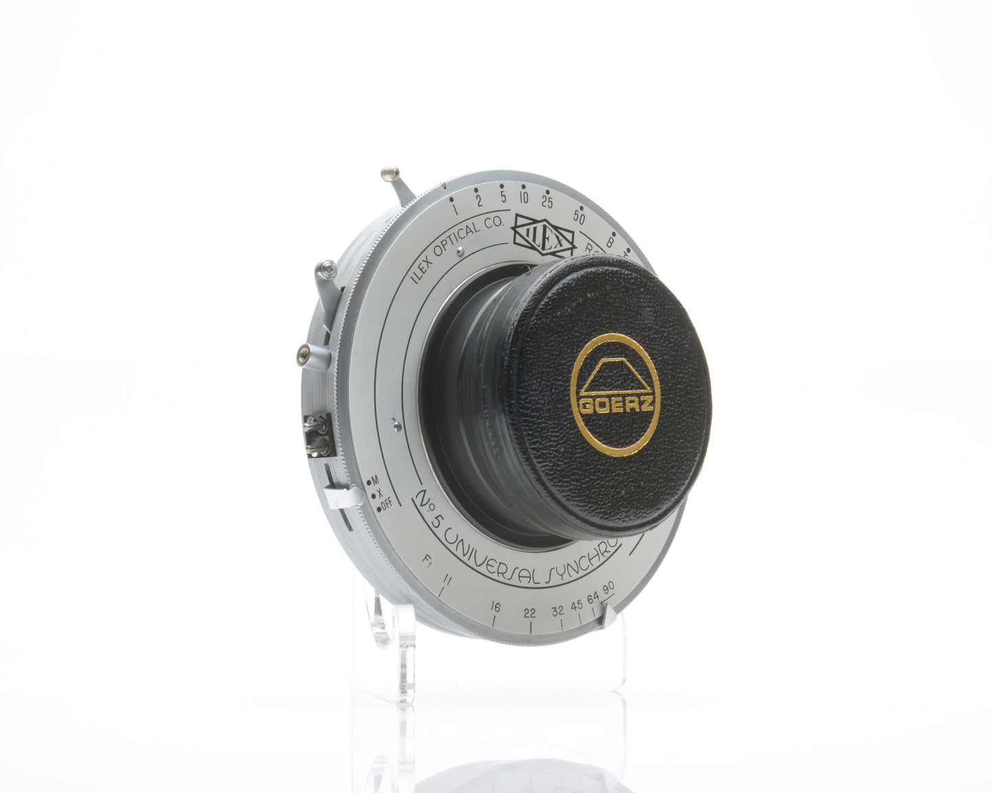 Goerz Apochromat Red Dot Artar 24 In F 11 Ilex Shutter Large Format Camera Lens