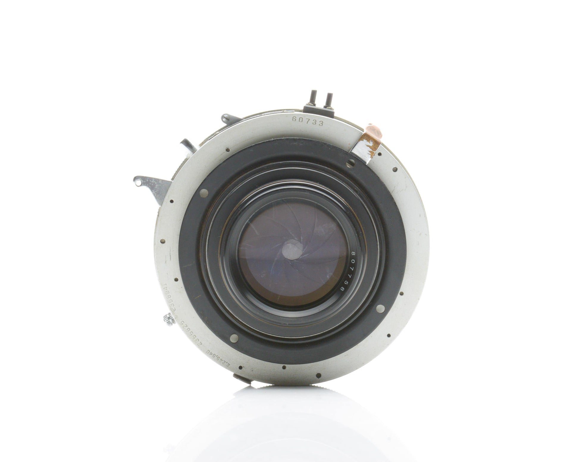 Goerz Apochromatic Red Dot Artar 14 inch F/9  No. 4 Acme Synchro Shutter Lens READ