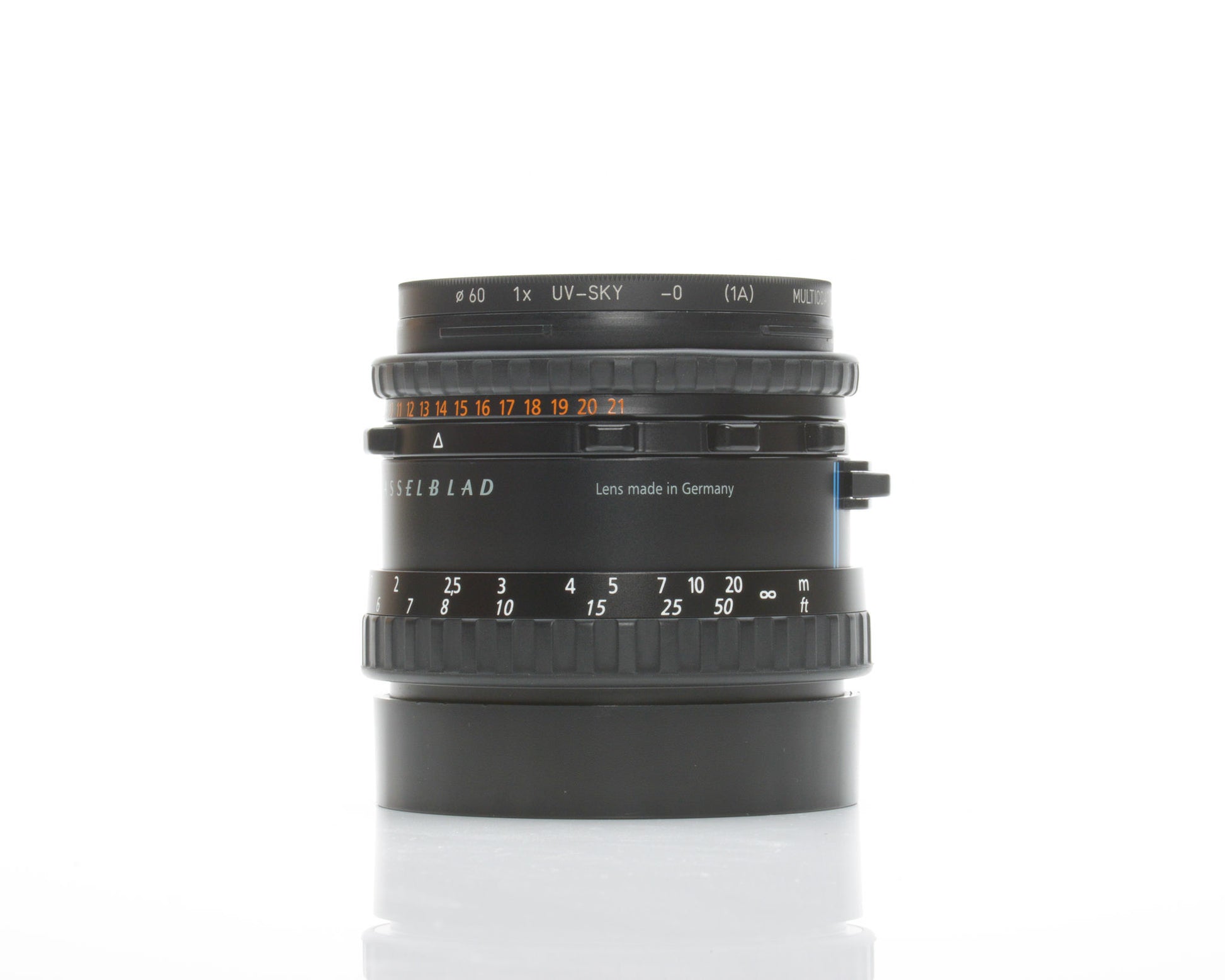 Hasselblad 80mm CFe Lens 20034 with Lens Hood and UV Filter