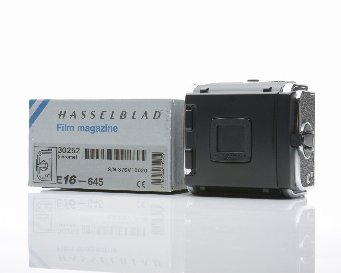 Hasselblad E16 Chrome Film Back 202FA 203FE 205FCC 30252 NOS