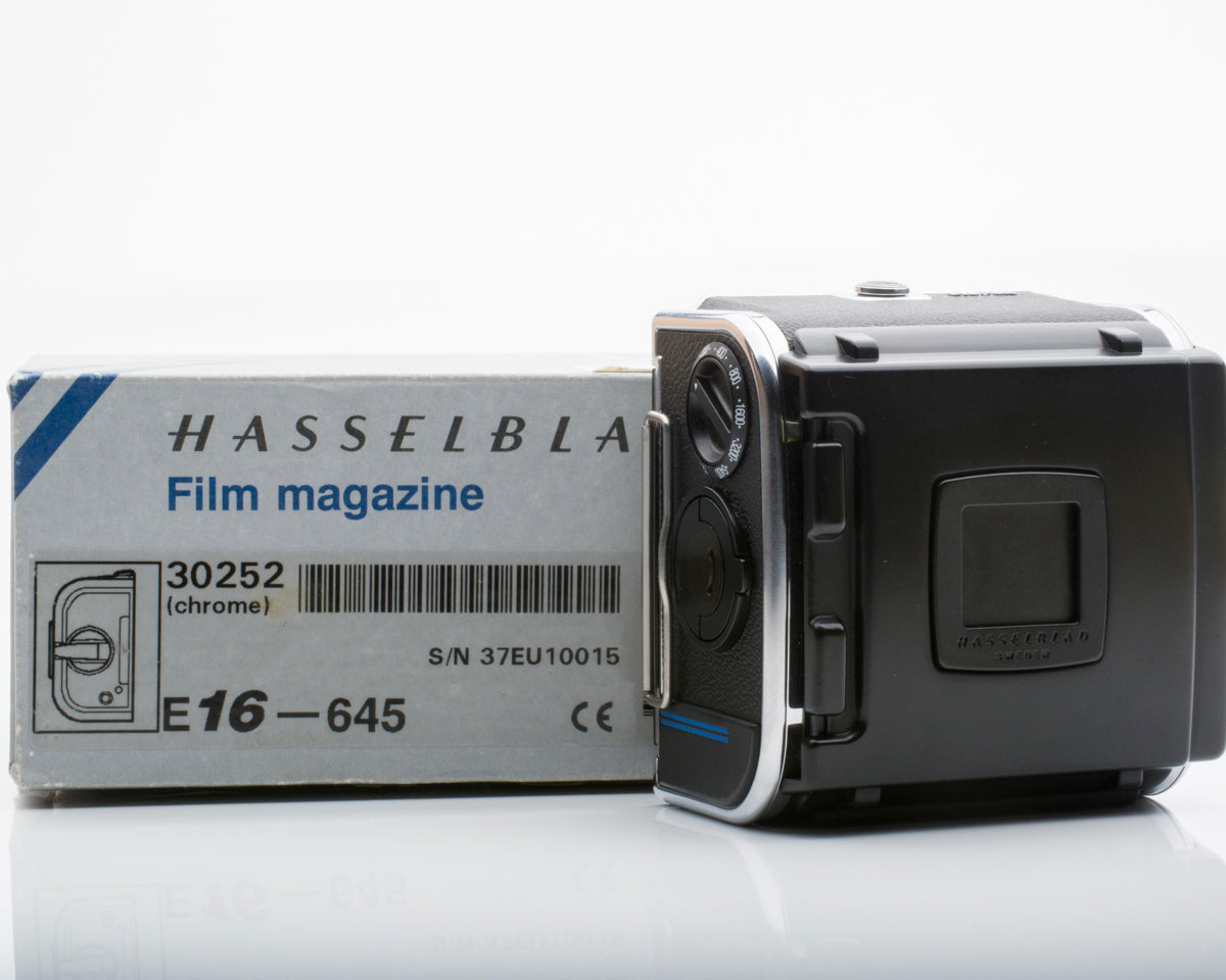 Hasselblad E16 Chrome Film Back 202FA 203FE 205FCC 30252