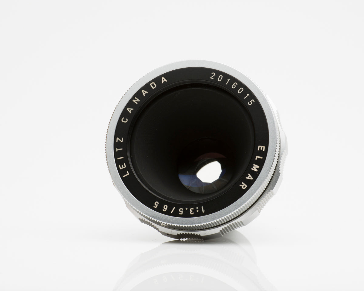 Leica Leitz 65MM F3.5 Elmar Chrome Ocmor 11062 11062N