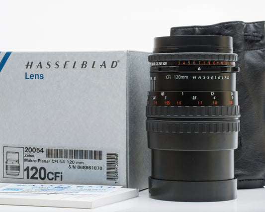 Hasselblad 120mm f4 Makro Planar CFi T Lens 20054 New Old Stock