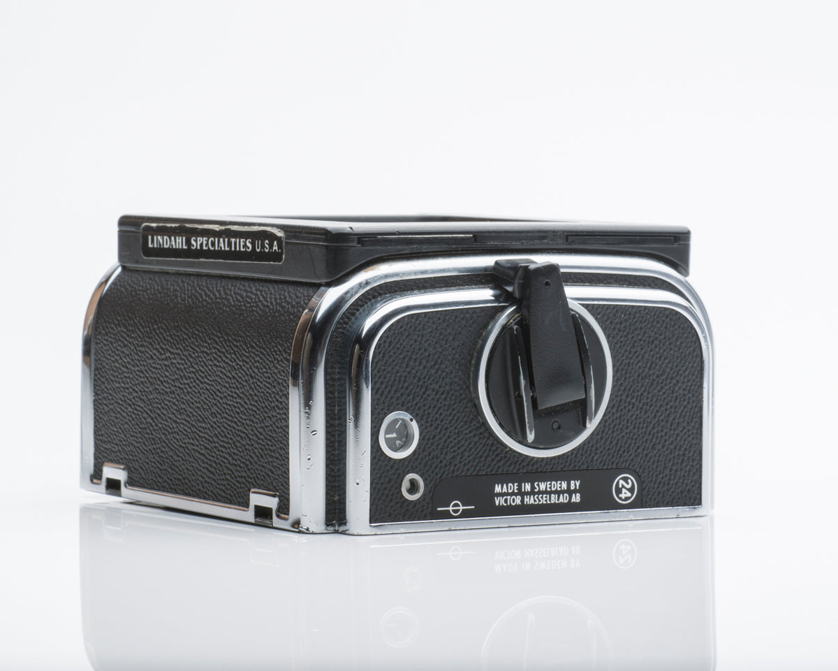 Hasselblad A24 Chrome Film Back 220 with Matching Insert 30104