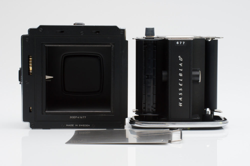 Hasselblad A12 Chrome Film Back 120 with Matching Insert 30074