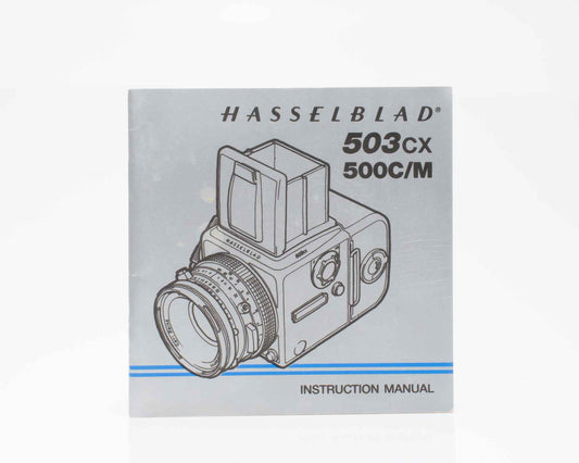Hasselblad 503CX 500CM Camera Manual
