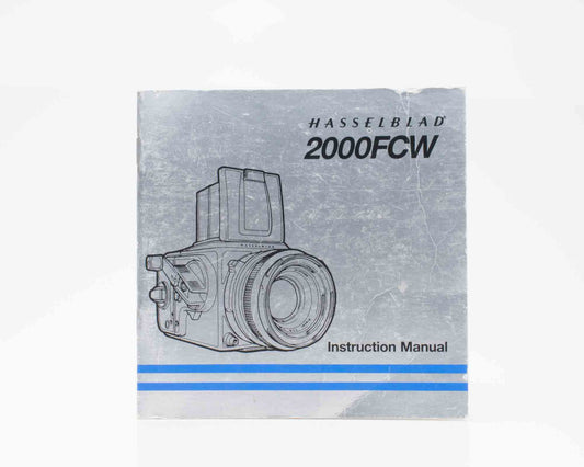 Hasselblad 2000FCW Camera Manual