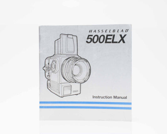 Hasselblad 500ELX Camera Manual